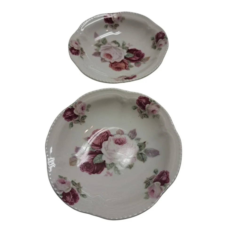 Floral Bowl Vintage Made In Germany 4.75